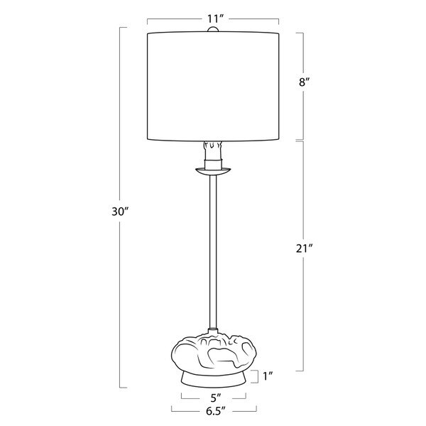 Domonique Stem Buffet Lamp